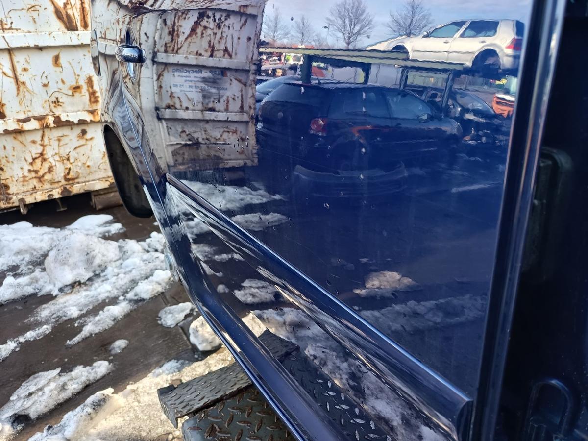 VW Touran 1T original T&uuml;r hinten rechts Fond B5N Indigoblau Bj 2006