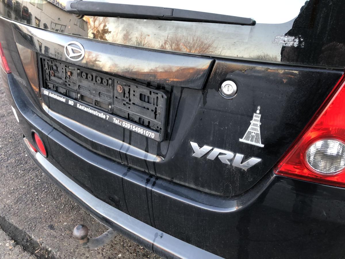 Daihatsu YRV M2 Heckklappe mit Scheibe Kofferraumklappe Deckel hinten Rohbau N05