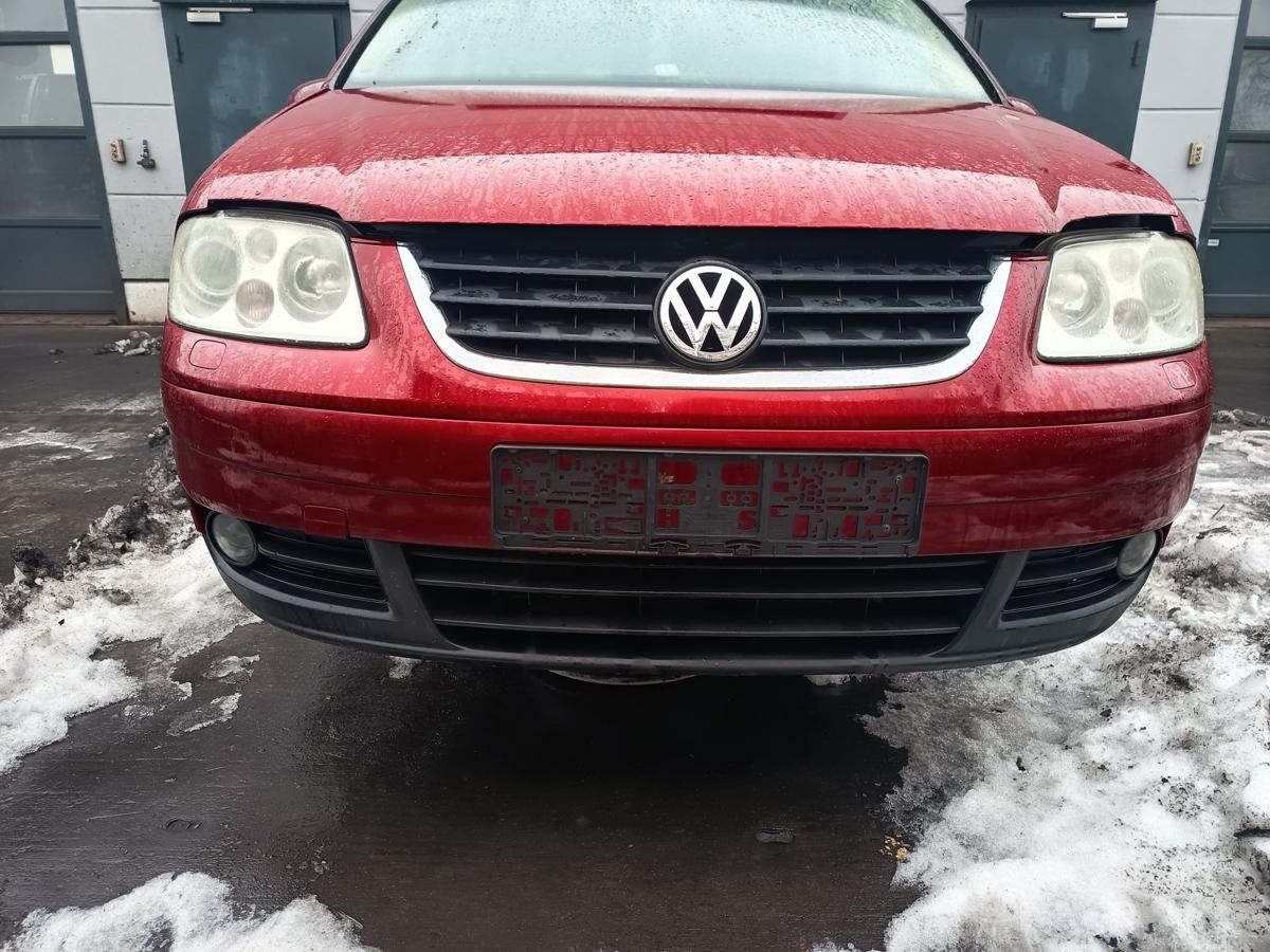 VW Touran 1T original Sto&szlig;stange F&auml;nger vorn/Front A3W Red Spice Bj 2004