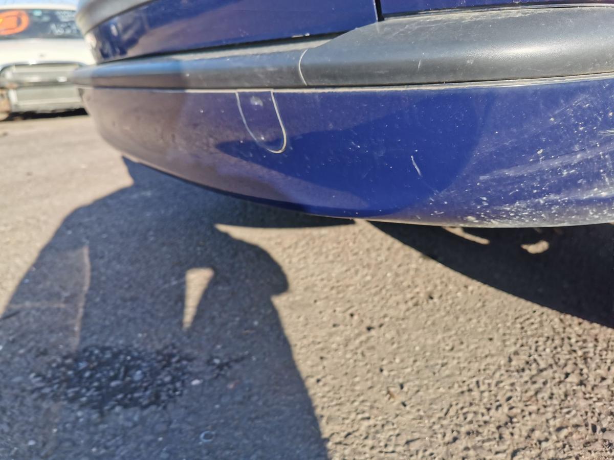 Opel Zafira A Stossf&auml;nger Stossstange Bumper hinten Z20Z Atlantikblau