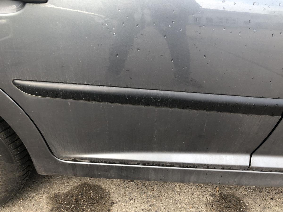 Peugeot 207 SW Typ WE T&uuml;r hinten rechts Fondt&uuml;r im Rohbau KTH Thorium Grau