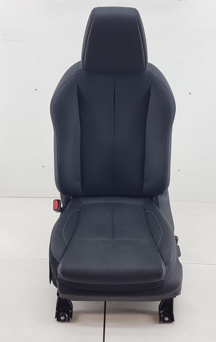 Mitsubishi Eclipse Cross Sitz vorn links Bj23 Teilleder dunkelgrau Sitzheizung