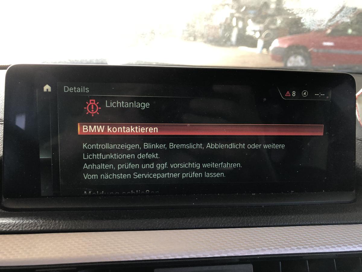 BMW 1er F21 M140i LCI Bildschirm Display Touchdisplay Radio Navi OEM