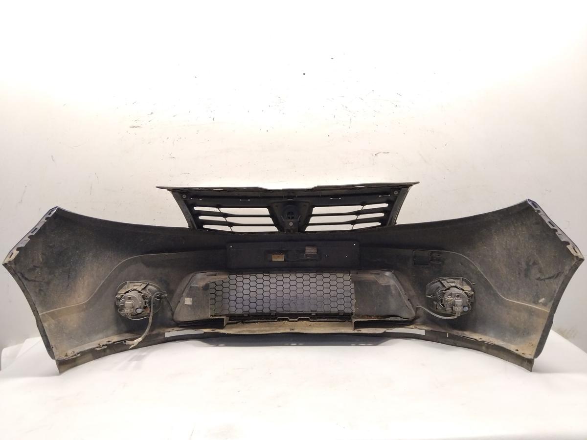 Dacia Sandero SD original Stossf&auml;nger Sto&szlig;stange vorn dunkelblau BJ2010