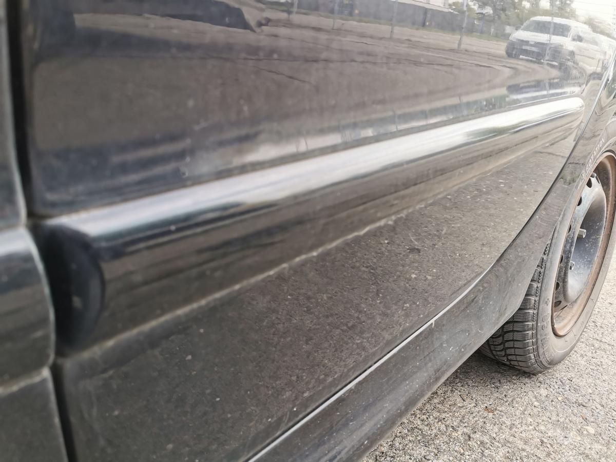 Peugeot 206+ 2M Autotür Tür Fondtür Rohbautürhinten links KTV Perla Nera