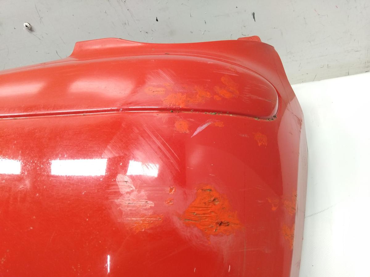 Kia Picanto 1 Facelift original Stoßstange Stoßfänger hinten BJ2009 P9 scarlet red uni
