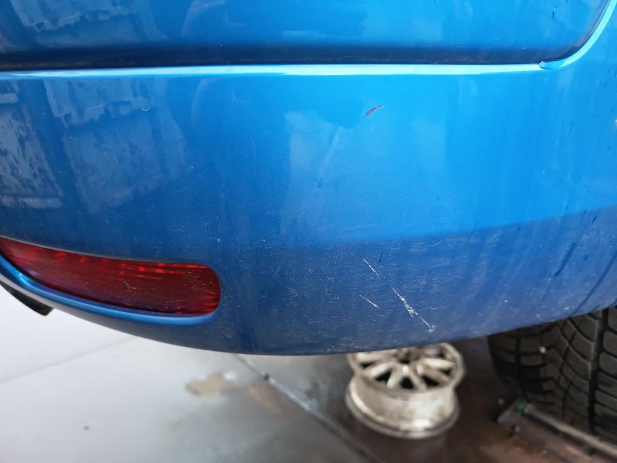 Hyundai i30cw FD original Sto&szlig;stange F&auml;nger hinten Heck BV Vivid blue Bj 2010