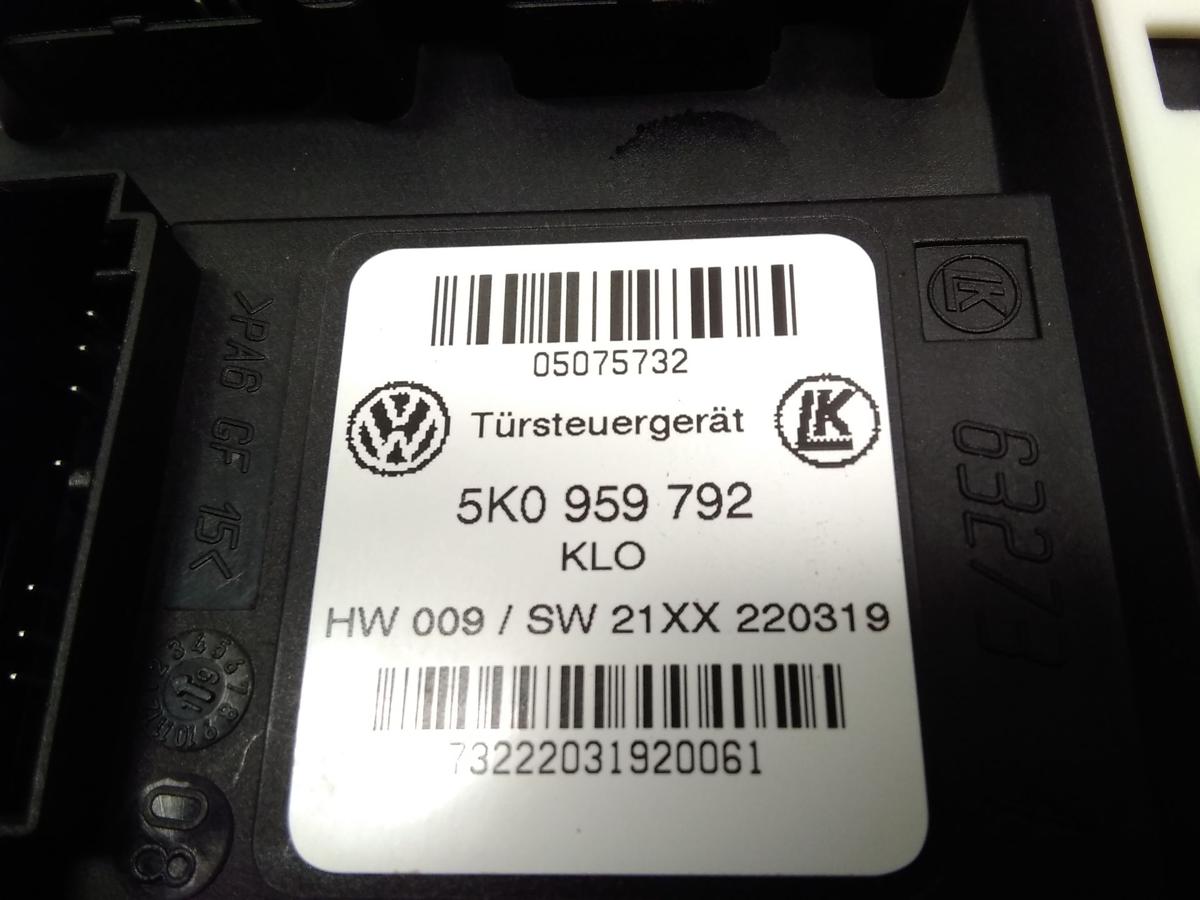 VW Caddy 4 SA original Fensterhebermotor vorn rechts mit T&uuml;rsteuerger&auml;t Bj.2019
