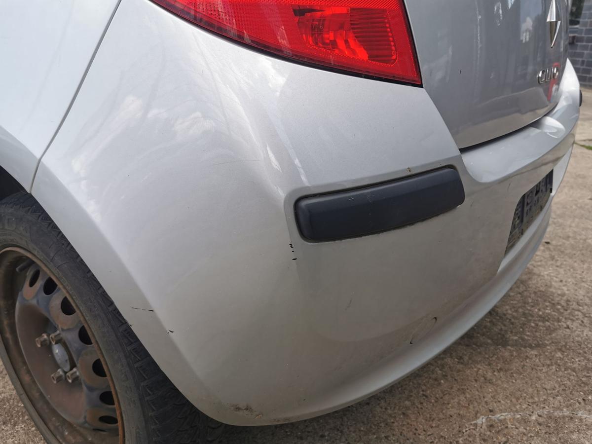 Renault Clio III R Stossfänger Stossstange Bumper hinten 3trg TED69 Gris Platine