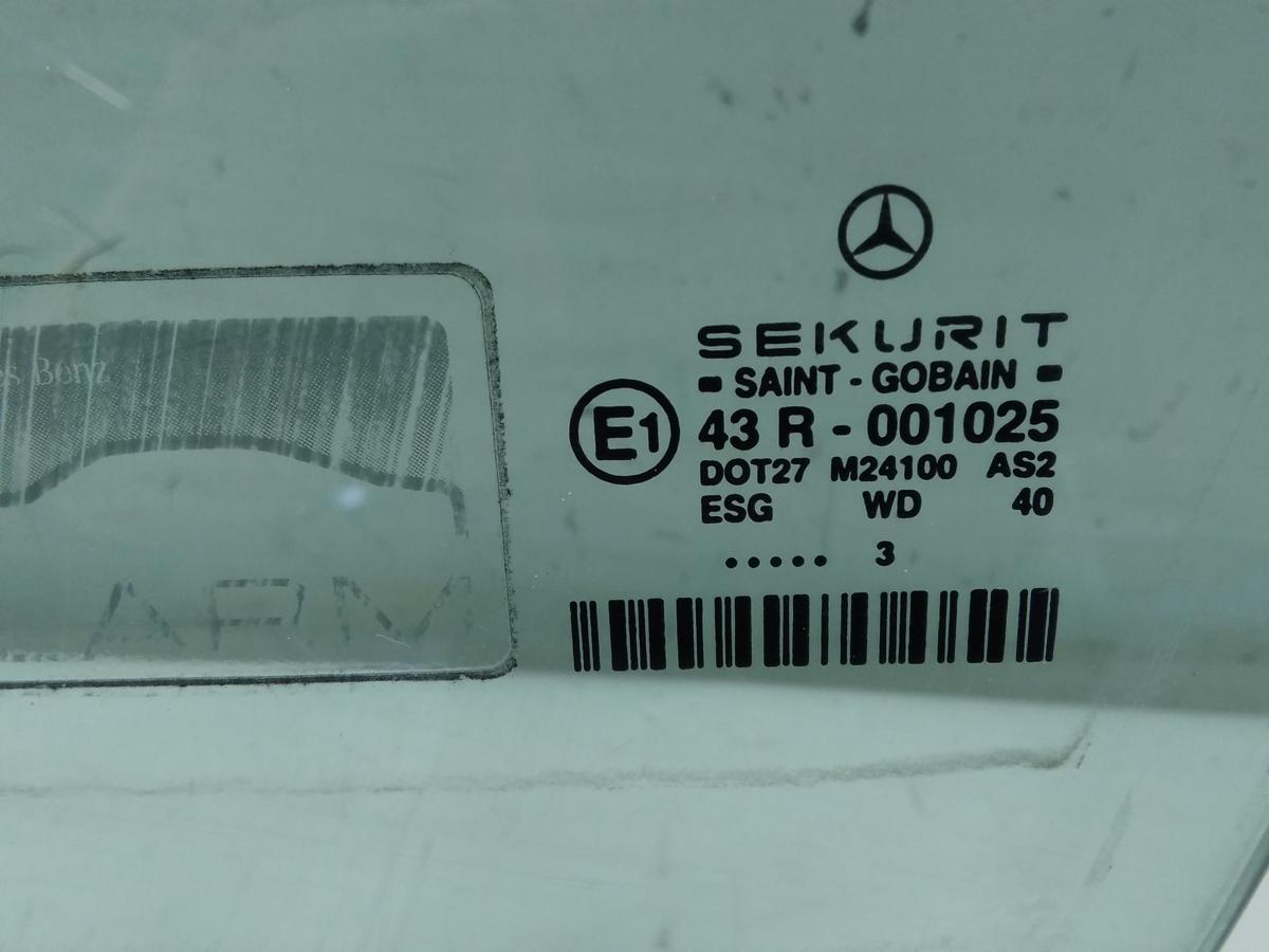 Mercedes E-Klasse 211 original T&uuml;rscheibe vorn links gr&uuml;ncolor BJ2003