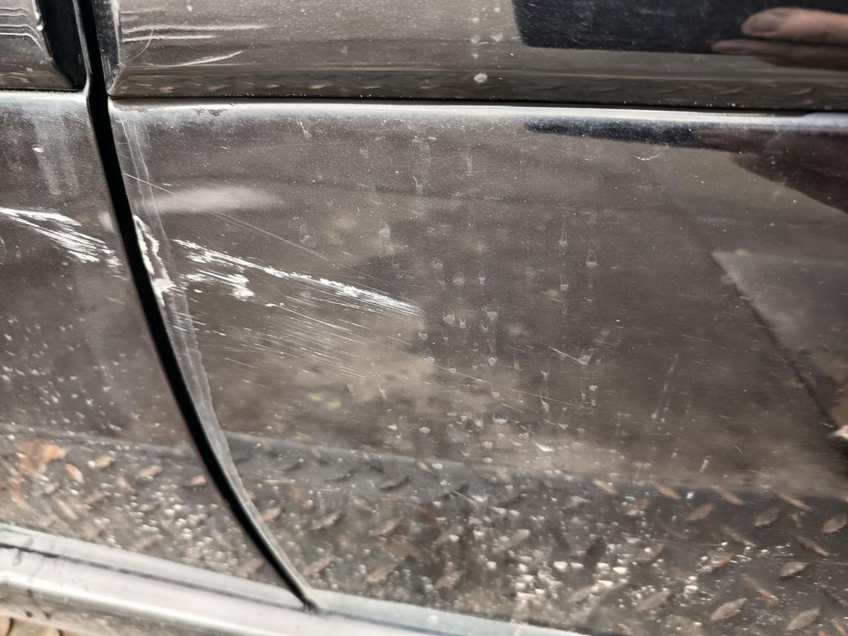 Opel Zafira B original T&uuml;r hinten links Z20R Saphirschwarz Baujahr 2011