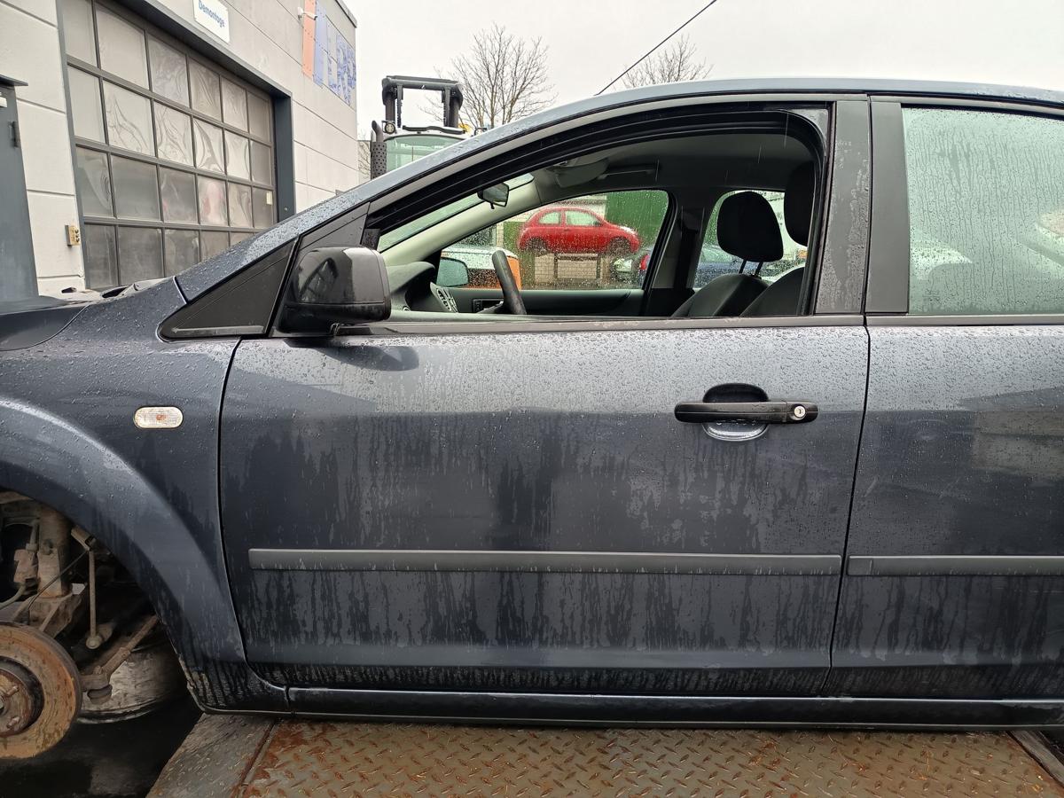 Ford Focus II DA3 original T&uuml;r vorne links Royal Grau Baujahr 2005