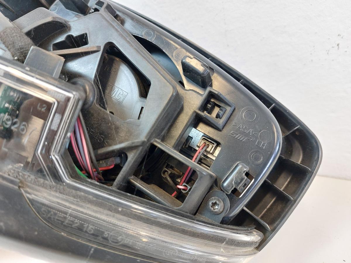 Mazda 2 Typ DJ Au&szlig;enspiegel links Spiegel anklapp Totwinkel Blinker ohne Kappe