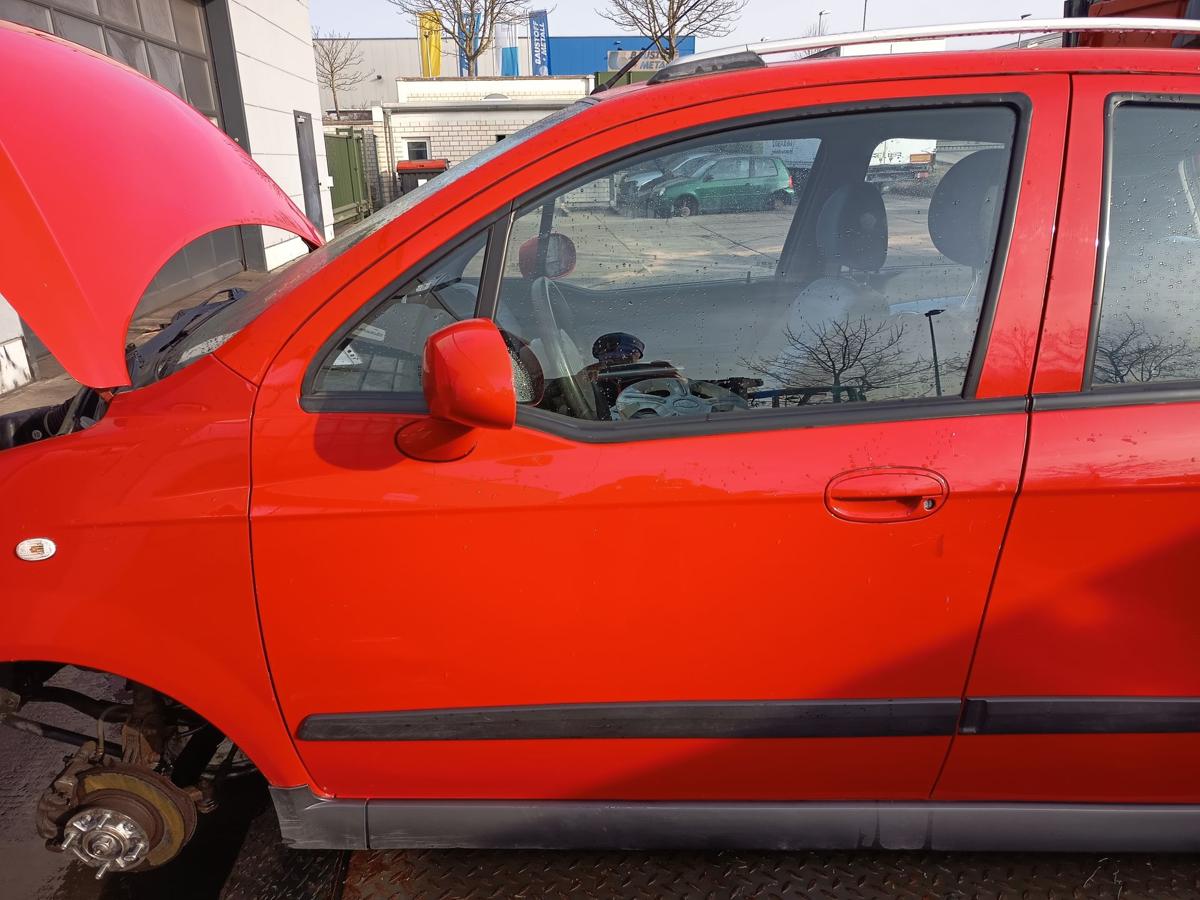 Chevrolet Matiz M200 original T&uuml;r vorn links Fahrer 71U Super red Bj 2009