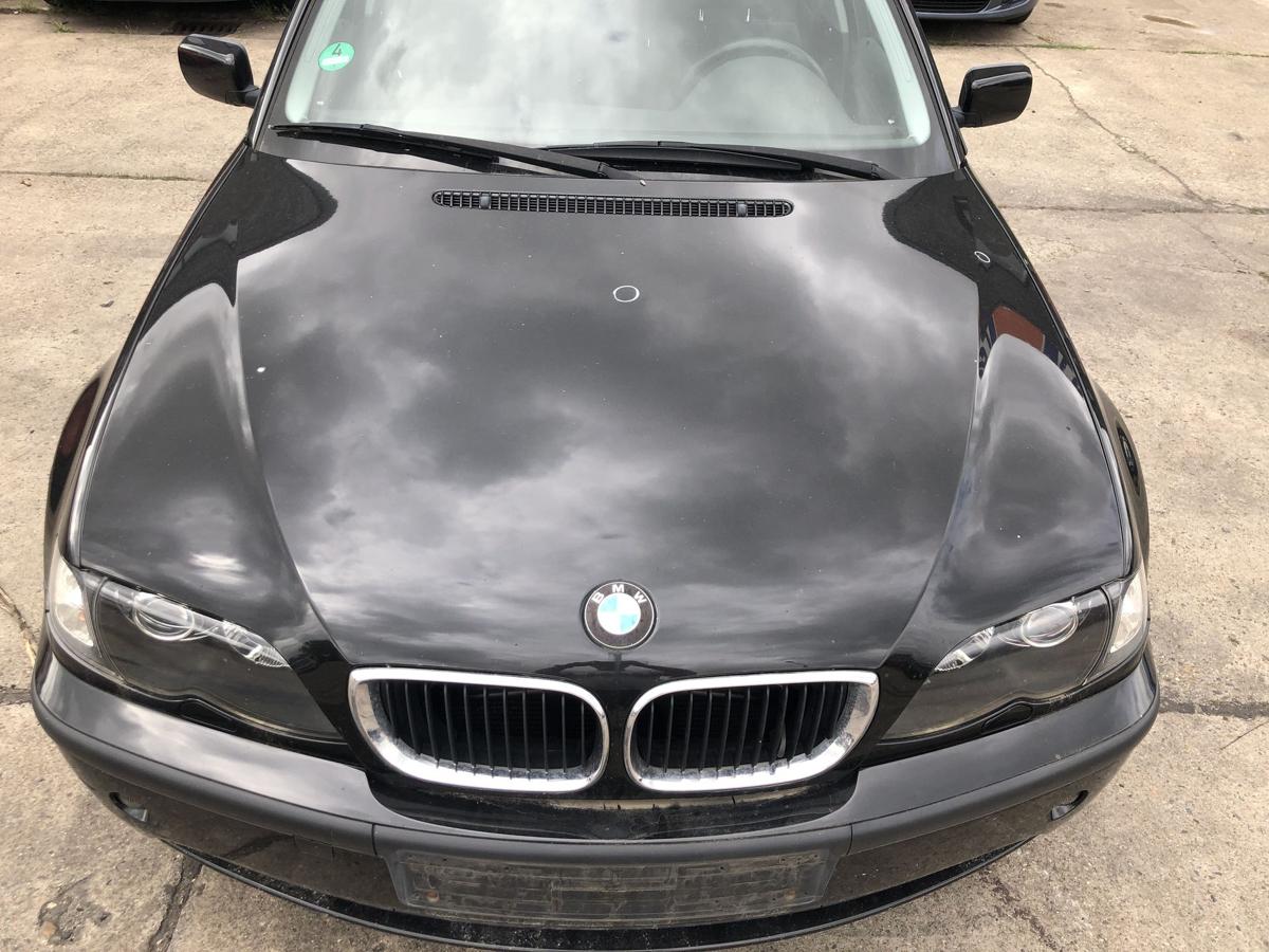 BMW 3er E46 Facelift Motorhaube Haube Klappe vorn ab 2001 475/9 Black Saphir