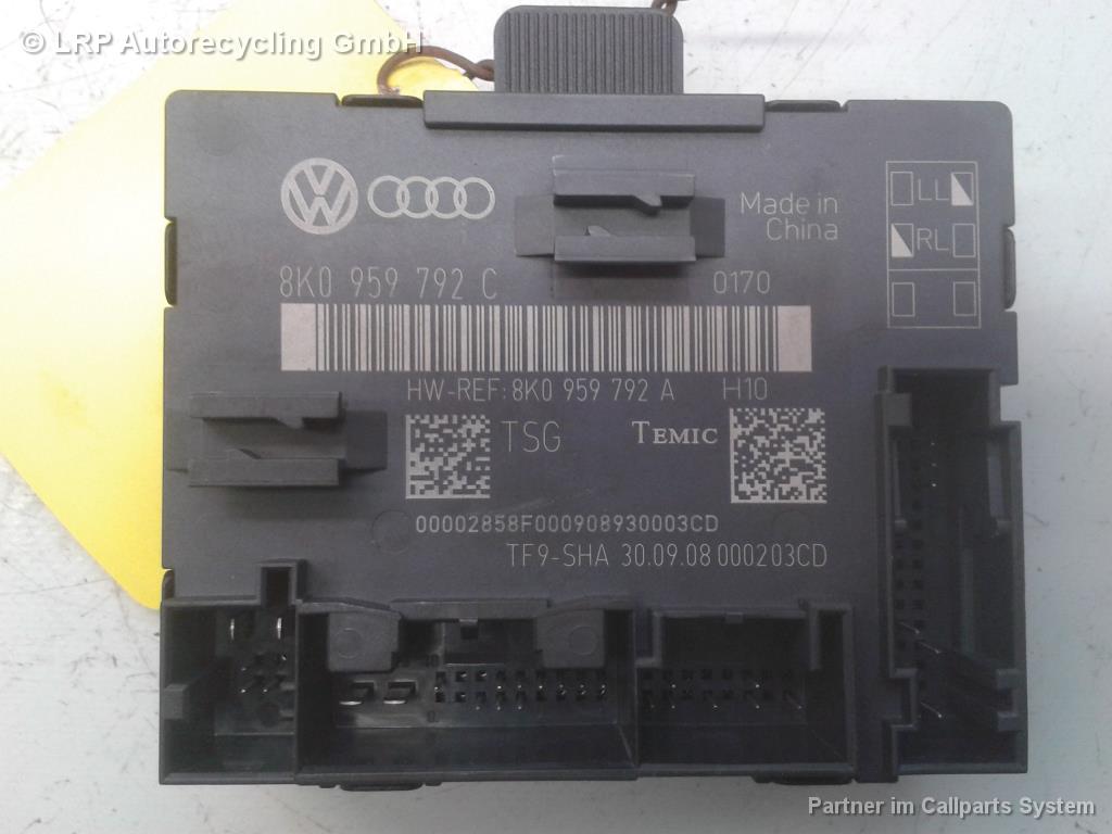 Audi A4 8K BJ2008 Türsteuergerät vorn rechts 8K0959792A