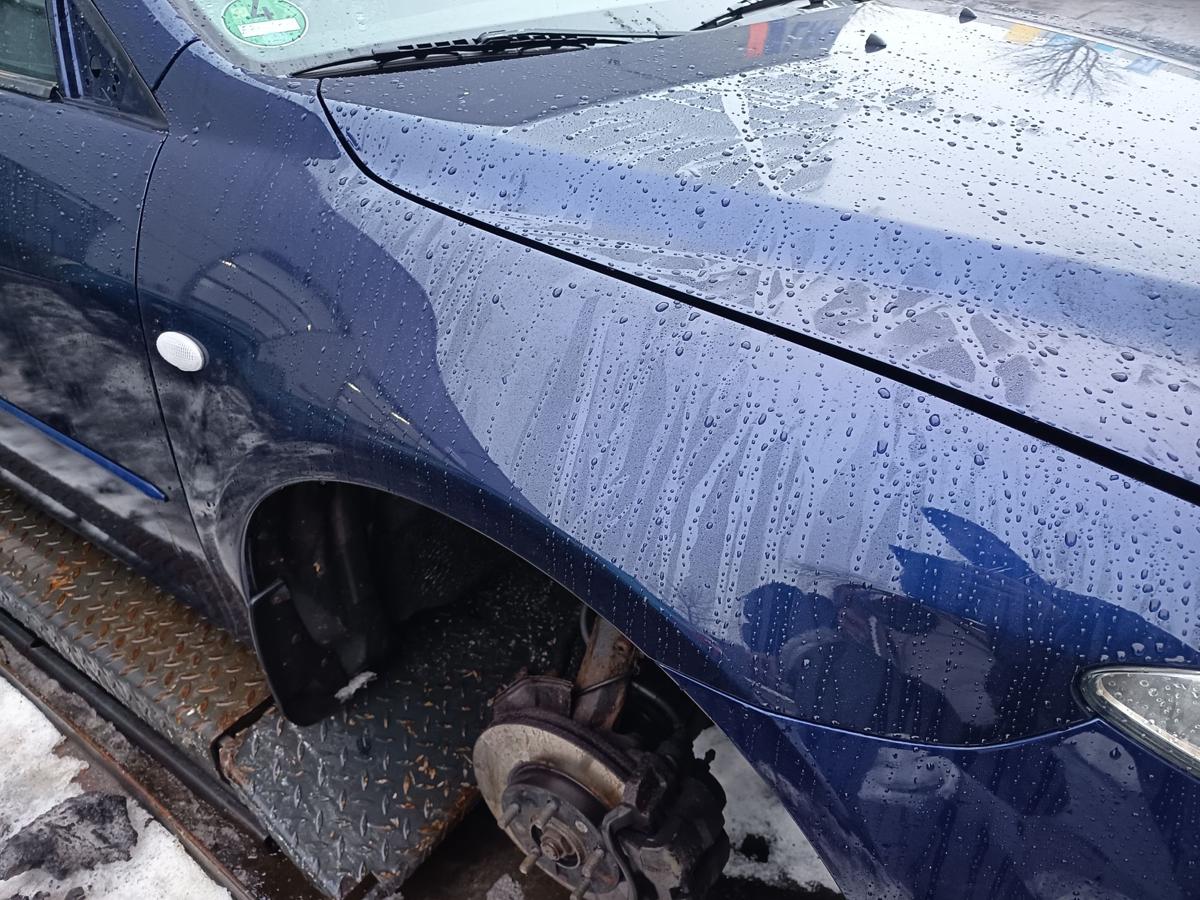 Mazda 6 GG orig Kotfl&uuml;gel vorn rechts Blau Met / vor Facelift 02-05 Bj 2002