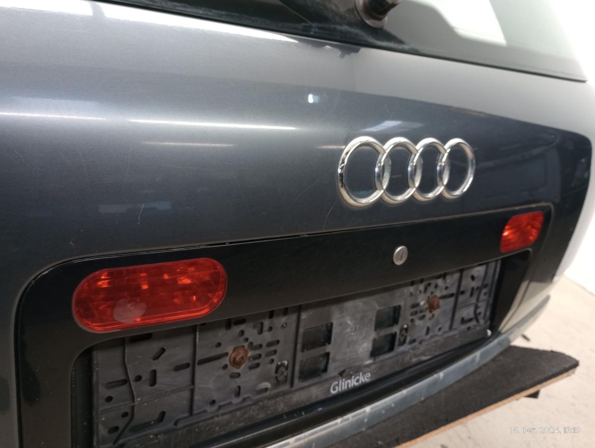 Audi A6 Avant 4B orig Heckklappe mit Scheibe Kofferraum LX7Z Grau Bj 2002