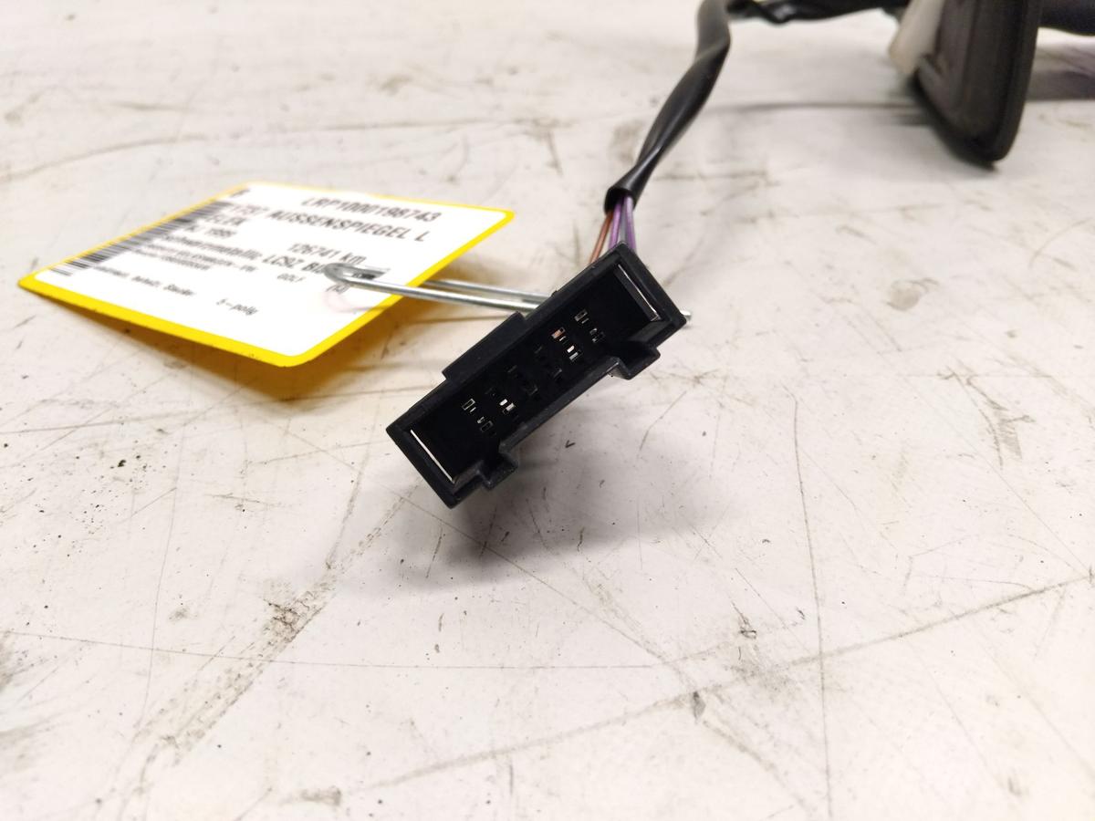 VW Golf 4 1J original Au&szlig;enspiegel links elektrisch beheizt BJ1999 LC9Z Black Magic Metallic