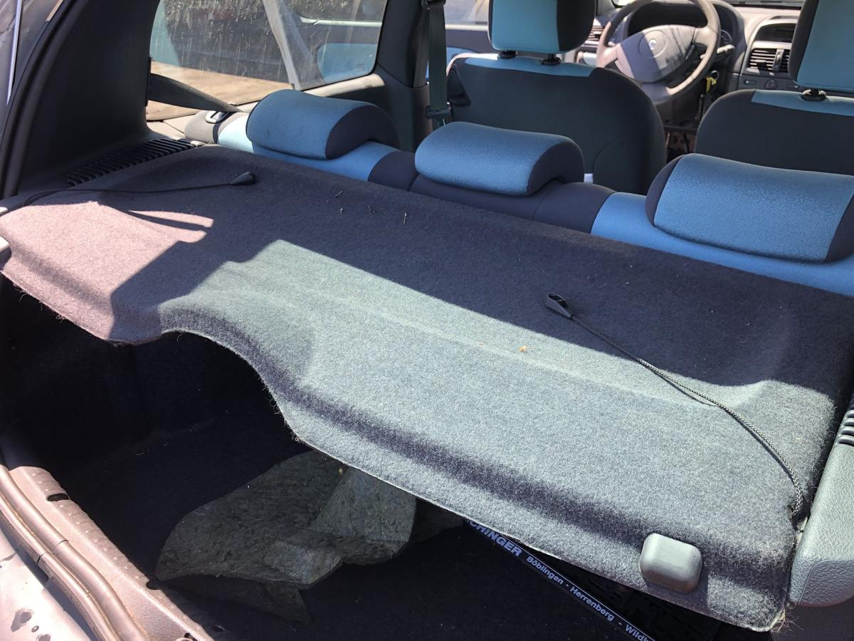 Renault Clio B Phase II original Hutablage Abdeckung Kofferraum grau Bj 2003