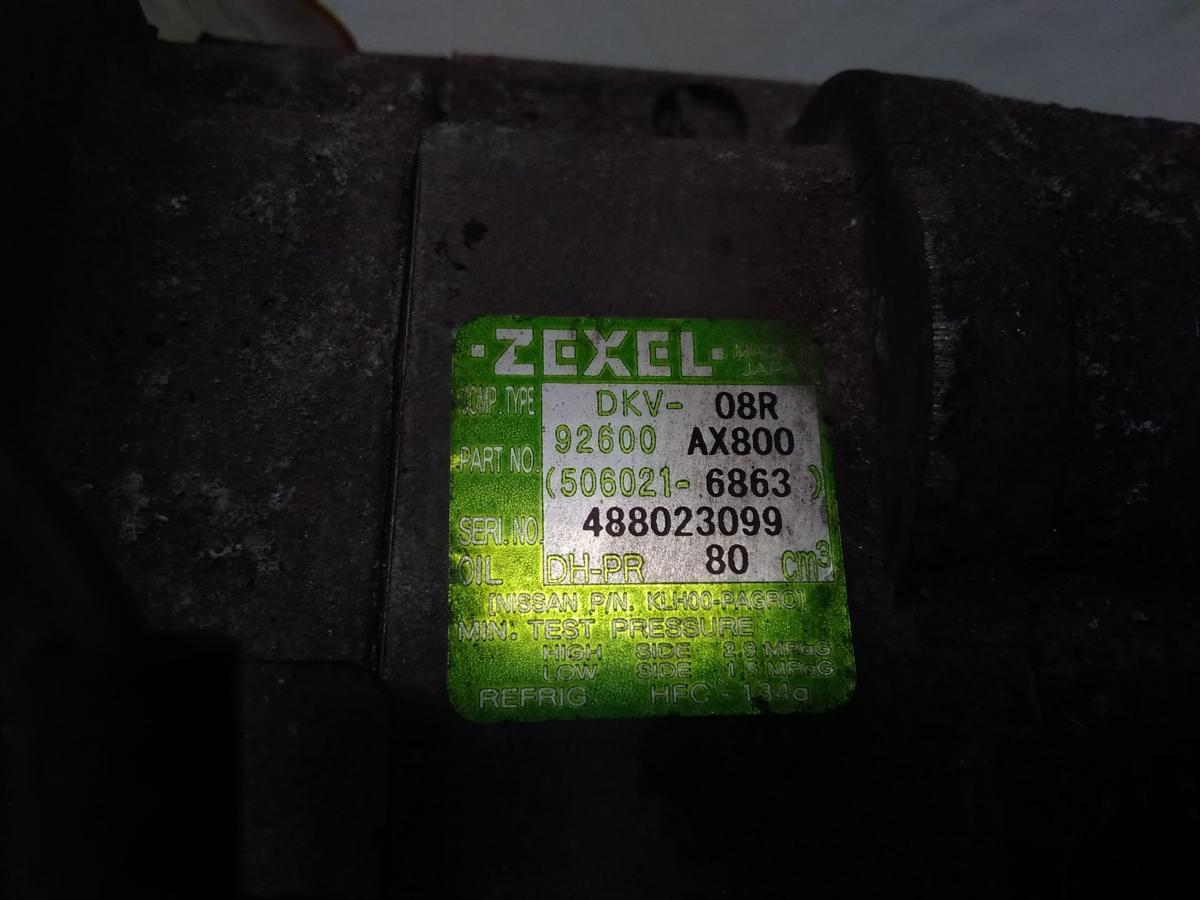 Nissan Micra K12 original Klimakompressor 92600AX800 ZEXEL 1.2 48kw BJ2005