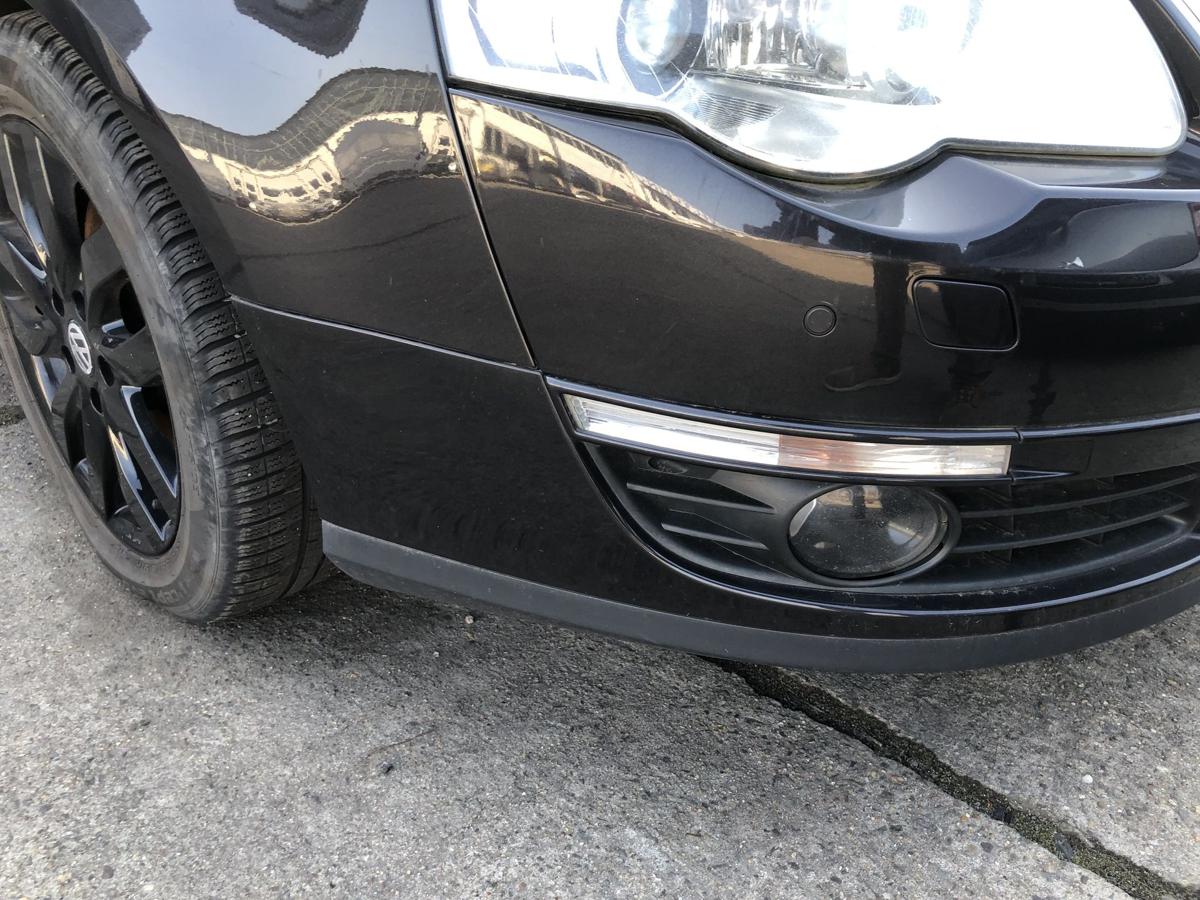 VW Passat 3C B6 Sto&szlig;f&auml;nger vorn Frontsch&uuml;rze Grill PDC NSW SRA LC8Z Moccabrown