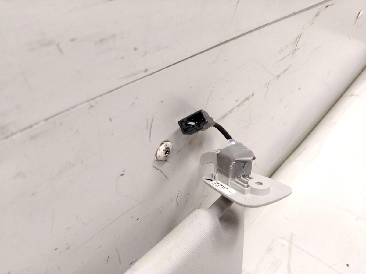 Seat Alhambra 7N original Sonnenblende rechts hellgrau perlgrau Bj.2015