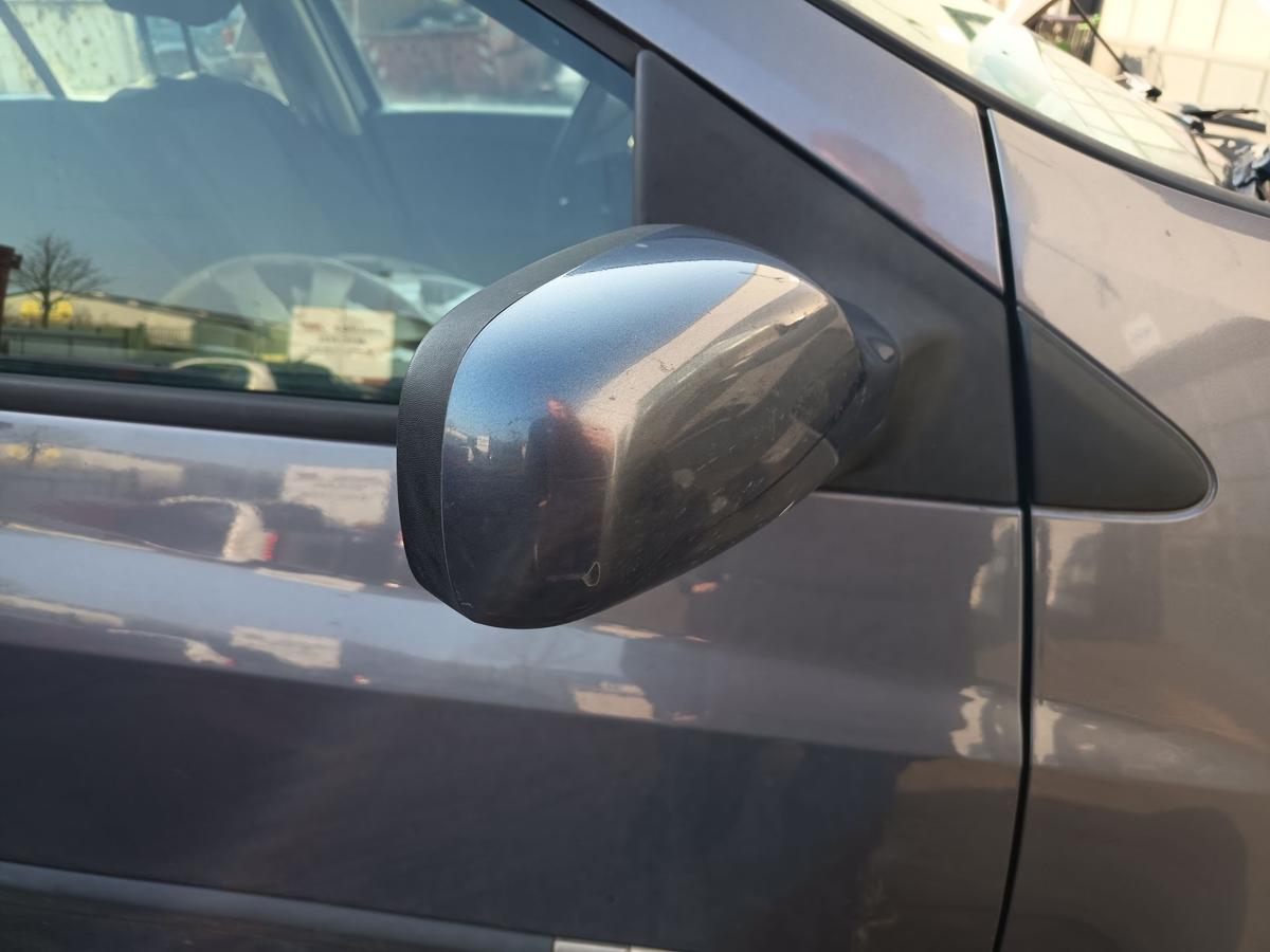 Renault Clio III original Au&szlig;enspiegel rechts elektr TEJ47 Blue Gris Bj 08