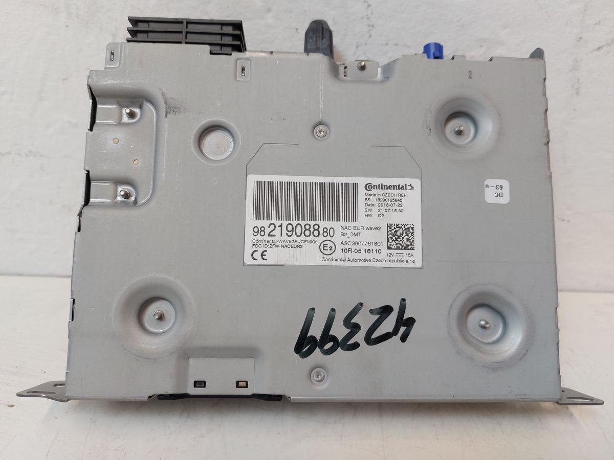 Peugeot 2008 I CU ab16 Radiosteuerger&auml;t Radio Steuerteil Autoradio OEM