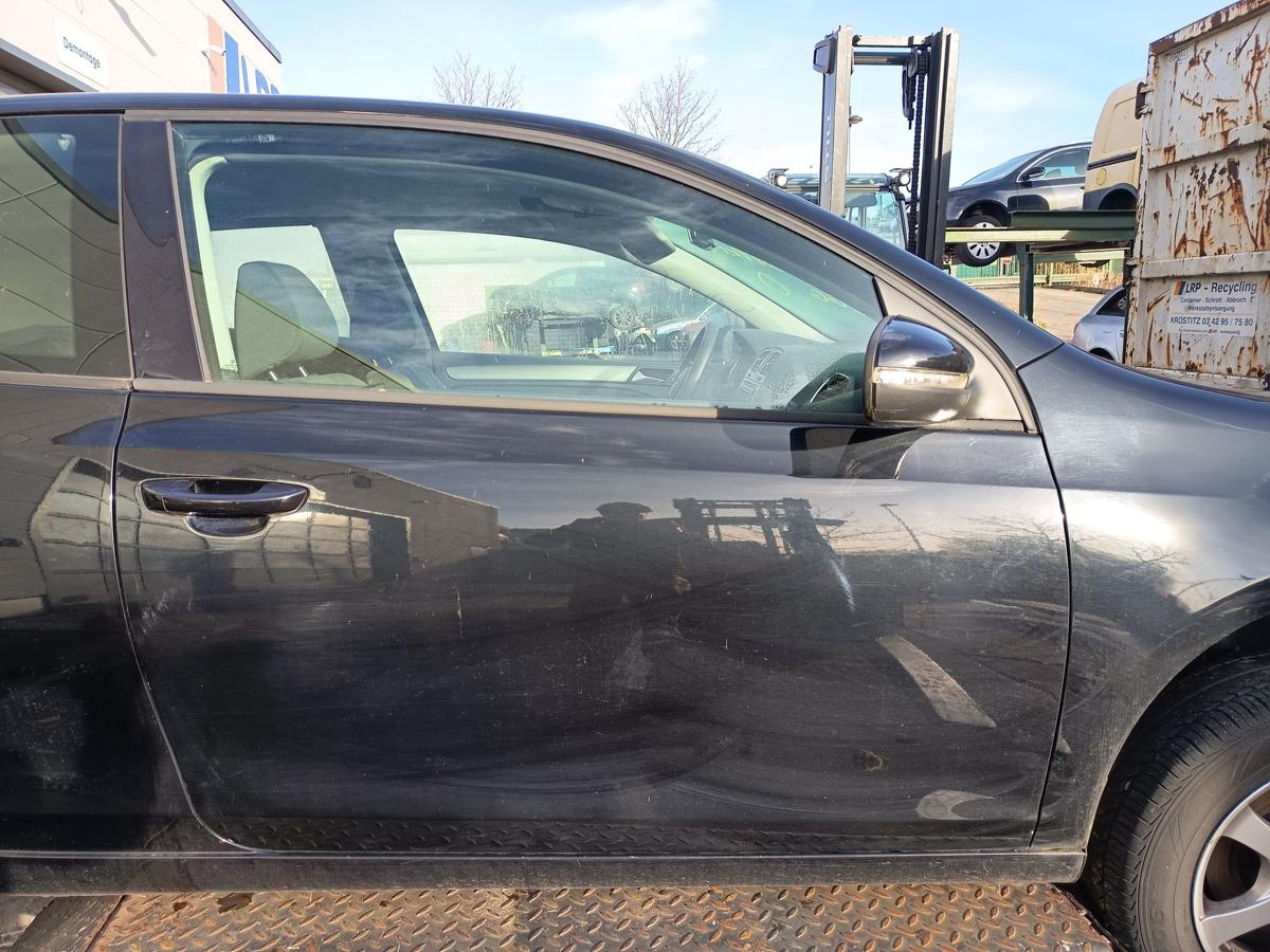 VW Golf VI 6 orig Tür rechts 3türer Beifahrertür L041 Schwarz Bj 2009
