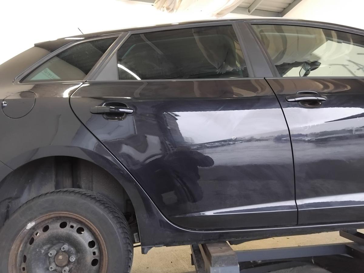 Seat Ibiza ST Kombi 6J T&uuml;r hinten rechts LZ9Y phantomschwarz BJ2012