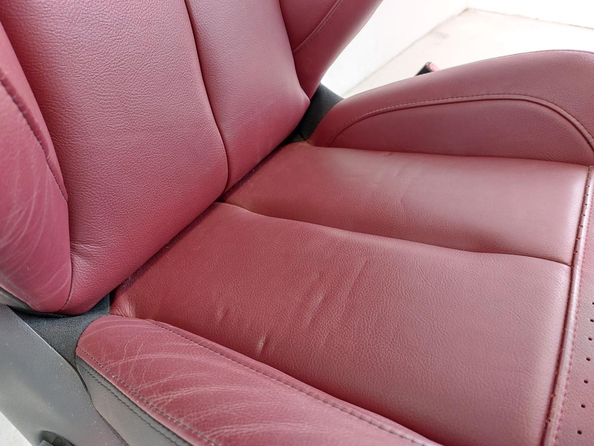 Citroen DS3 Sport Chic Sitz vorn rechts Beifahrersitz Leder Ledersitz weinrot
