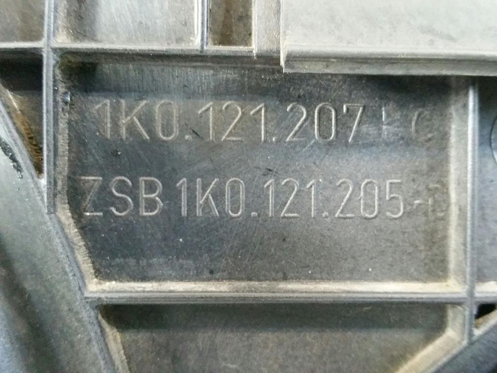 Skoda Superb II 3T Bj.08 orig. Doppellüfter mit Zarge 2.0TDI 1K0121207BC