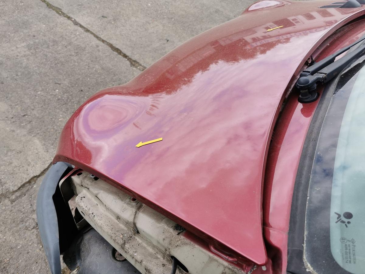 Renault Twingo C06 Motorhaube Haube Klappe Deckel Bonnet vorn NV713 CHERRY RED