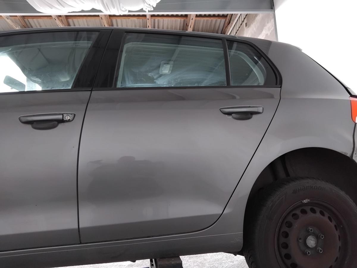VW Golf 6 Flie&szlig;heck T&uuml;r hinten links LA7T unitedgrey BJ2009