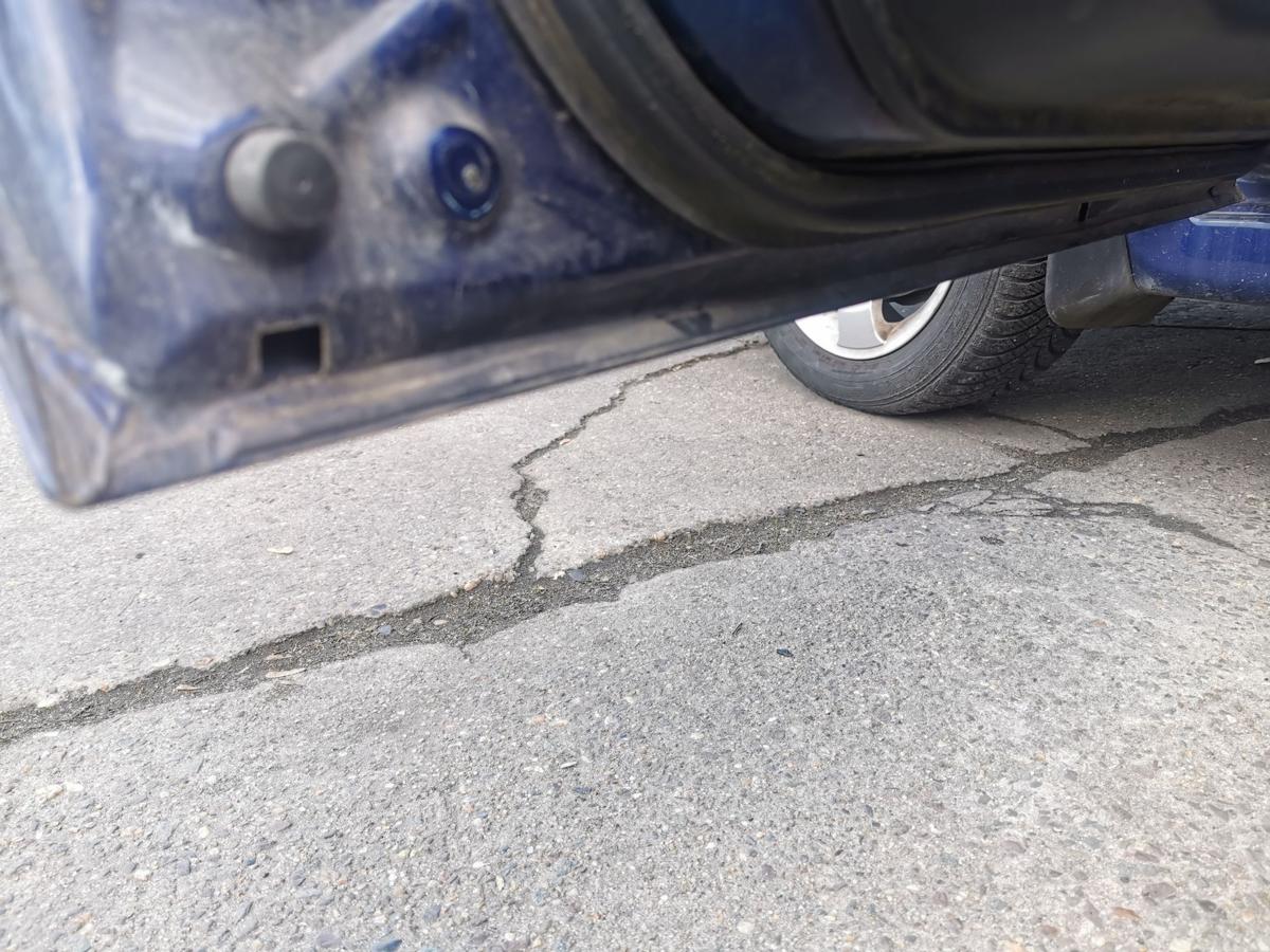 Mitsubishi Space Star DG0 Fahrert&uuml;r T&uuml;r Rohbaut&uuml;r vorn links T18-Virtual Blue