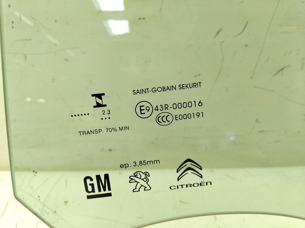 Opel Combo E T&uuml;rscheibe vorn links gr&uuml;ncolor Bj.2023