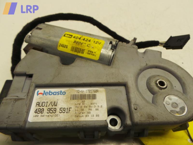 Audi A4 B6 8E Schiebedachmotor 4B0959591F 404424 VALEO WEBASTO BJ2003