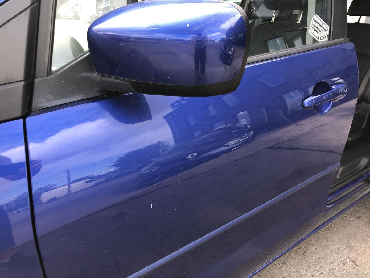 Mazda 5 CR ab 2008 T&uuml;r vorn links Fahrert&uuml;r im Rohbau 34J Aurora Blue