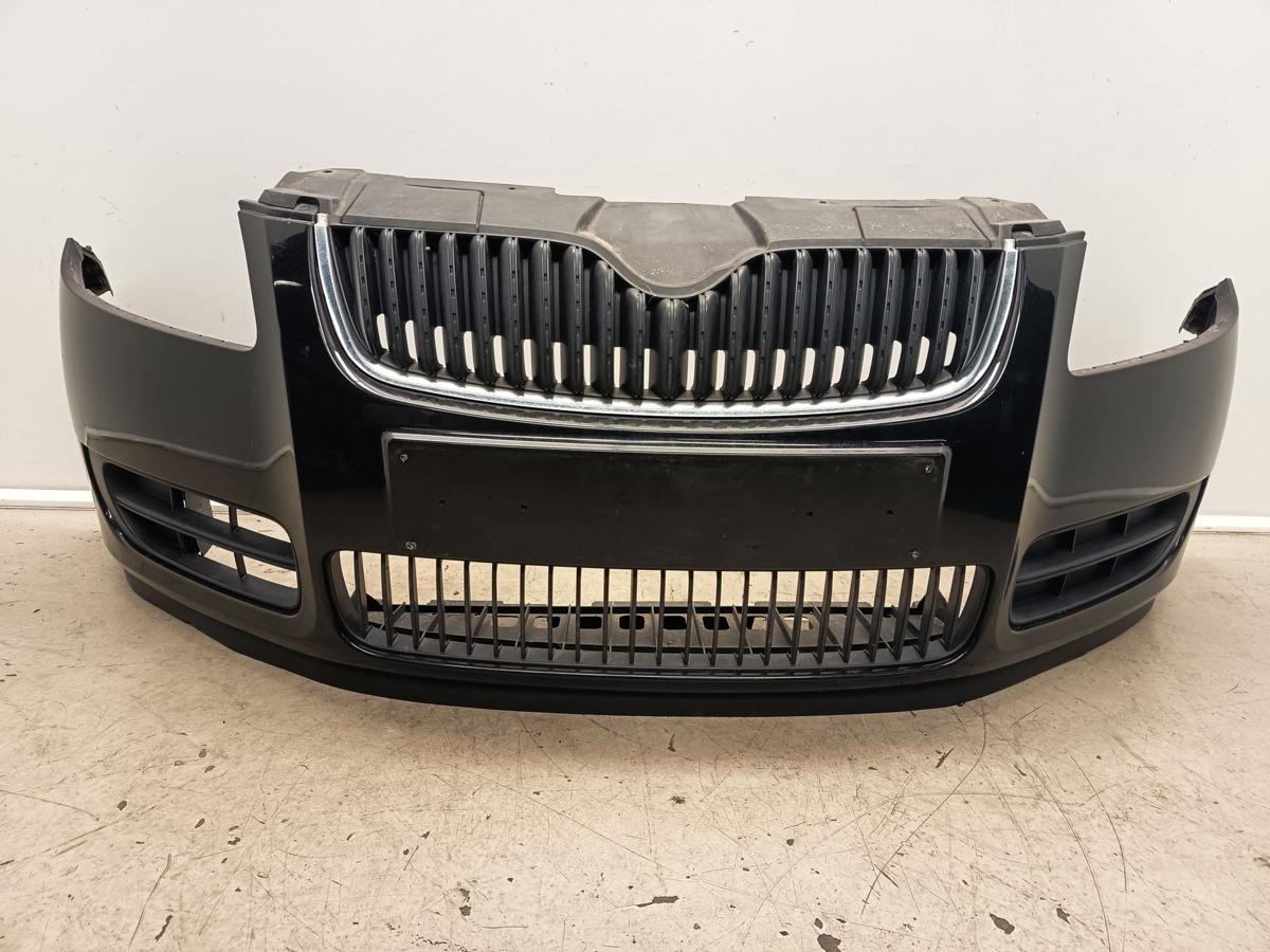 Skoda Roomster 5J original Stoßstange Fänger vorn/Front F9R Black Magic Bj 2010