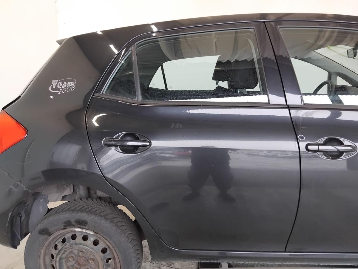 Toyota Auris E15 original Tür hinten rechts BJ2008 5-türig 209 Night Sky Black Perleffekt