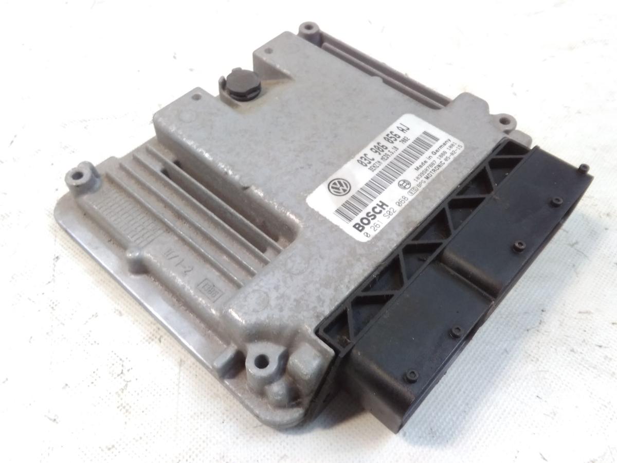 VW Golf Plus 5M orig Steuerger&auml;t Motor 03C906056AJ 0261S02068 1.4 FSI BLN BJ2006