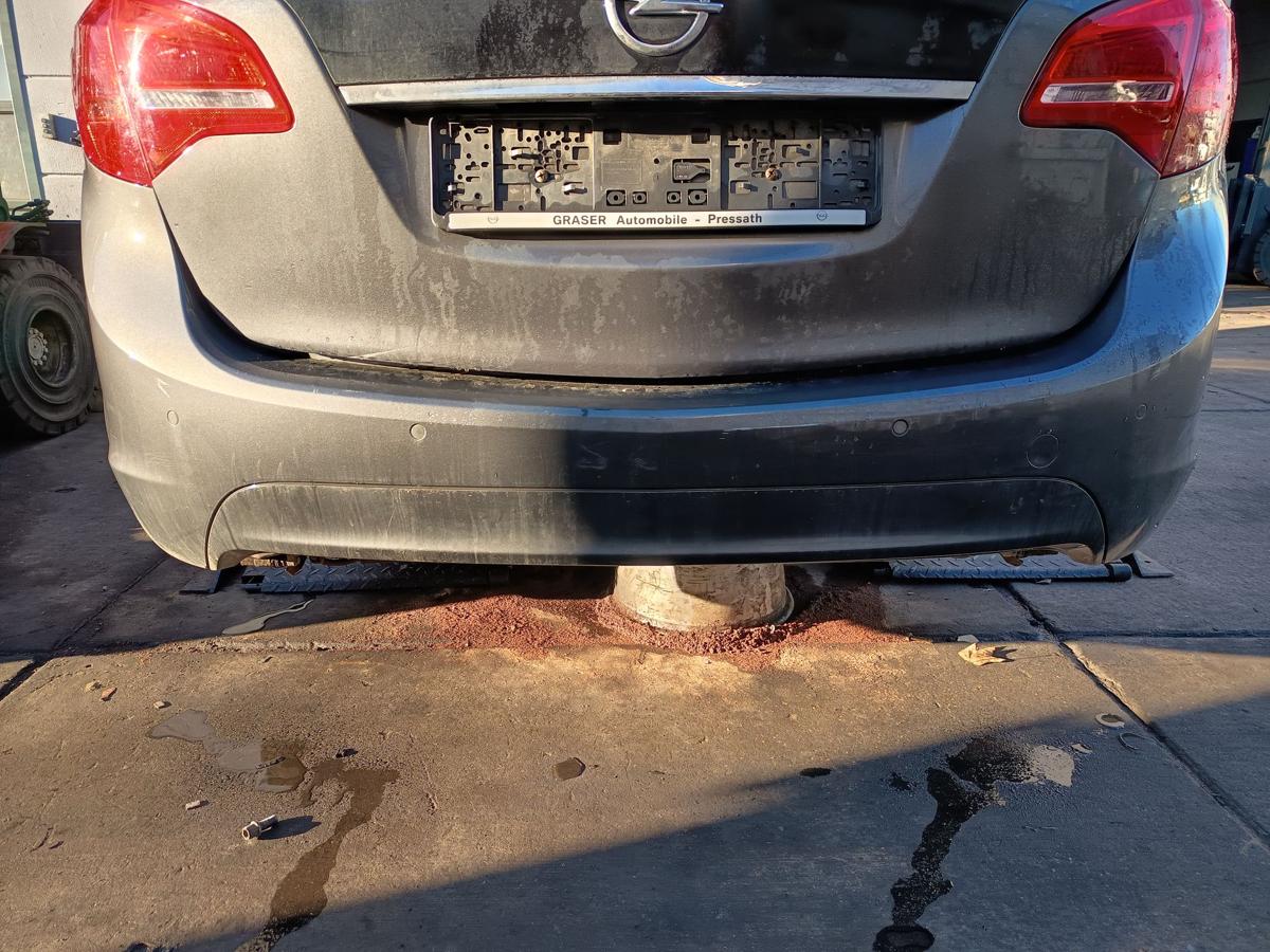 Opel Meriva B original Sto&szlig;stange hinten vor Facelift Z177 Karbongrau Bj 2012