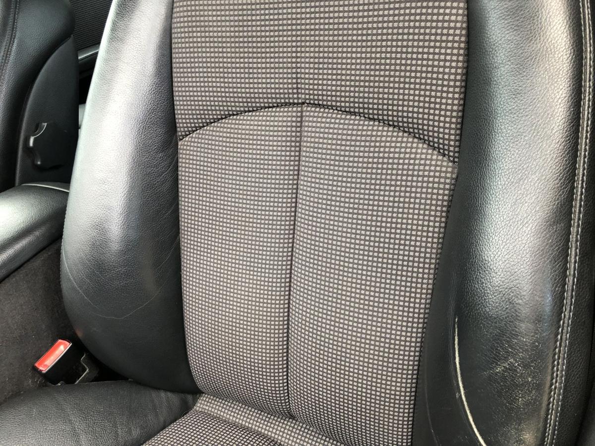 Mercedes E Klasse W211 Sitz vorn links Fahrersitz Teilleder Stoff Heizung