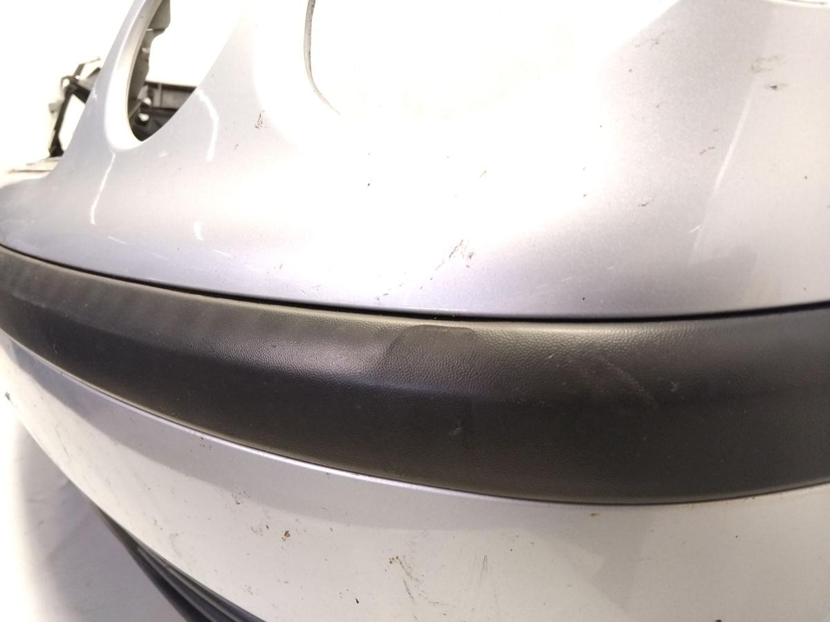 VW Polo 9N1 orig Sto&szlig;stange Sto&szlig;f&auml;nger vorn LA7W reflexsilbermetallic BJ2004