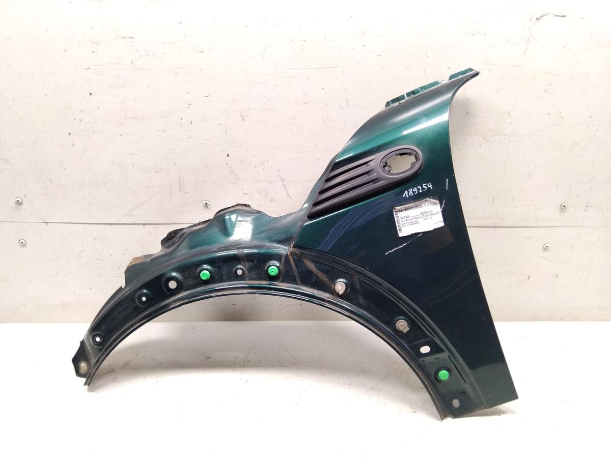 Mini II R56 Cooper original Kotflügel vorn links A67 British Racing Green BJ2008