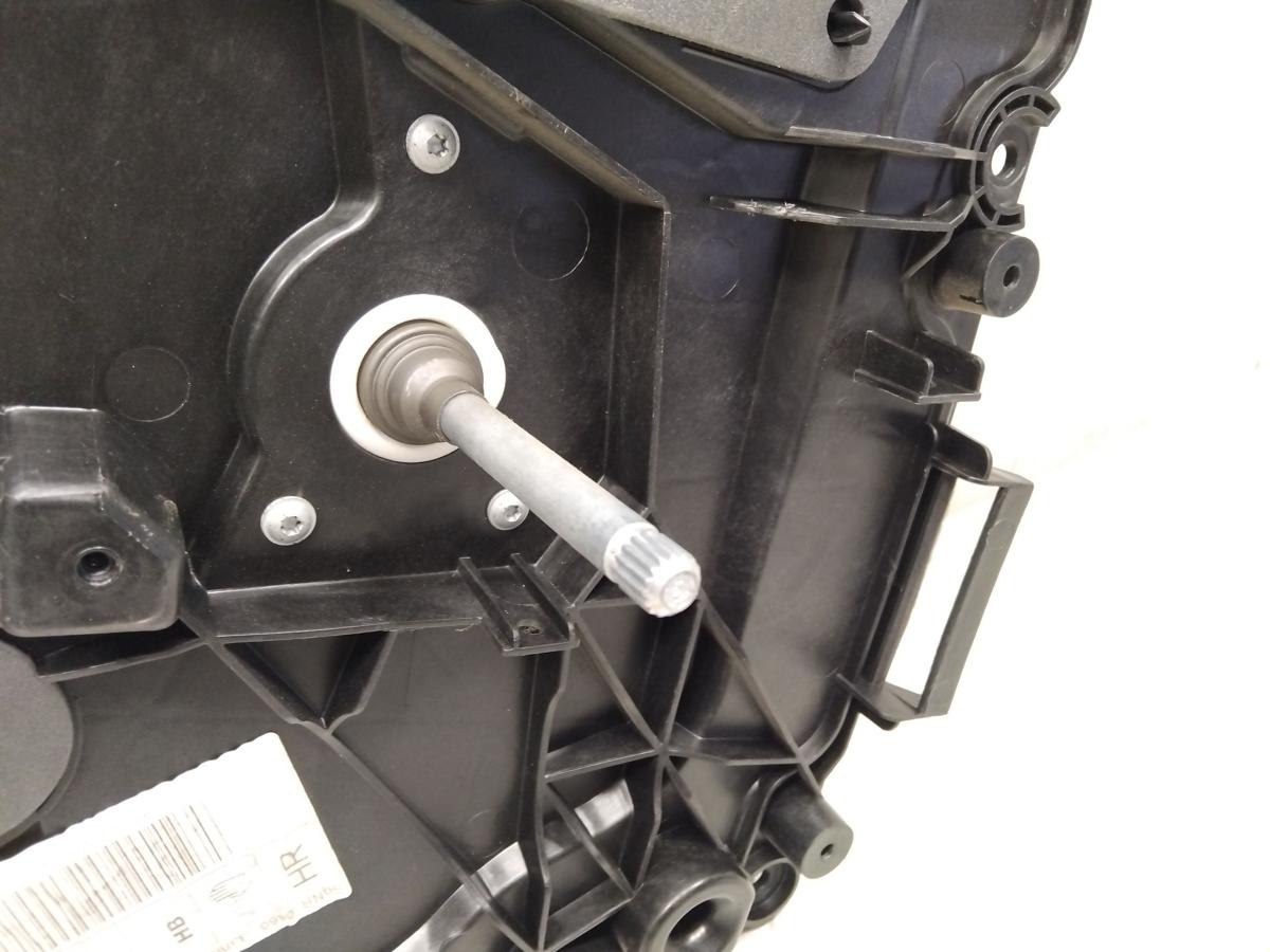 Ford Fiesta JA8 original Fensterheber hinten rechts manuell Grundplatte BJ2009