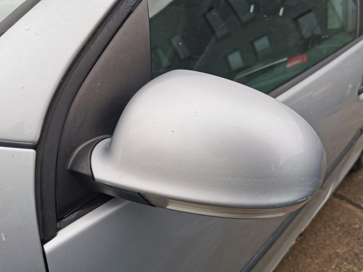 VW Golf V 5 Aussenspiegel Spiegel Rückspiegel links elektr LA7W Reflexsilber met