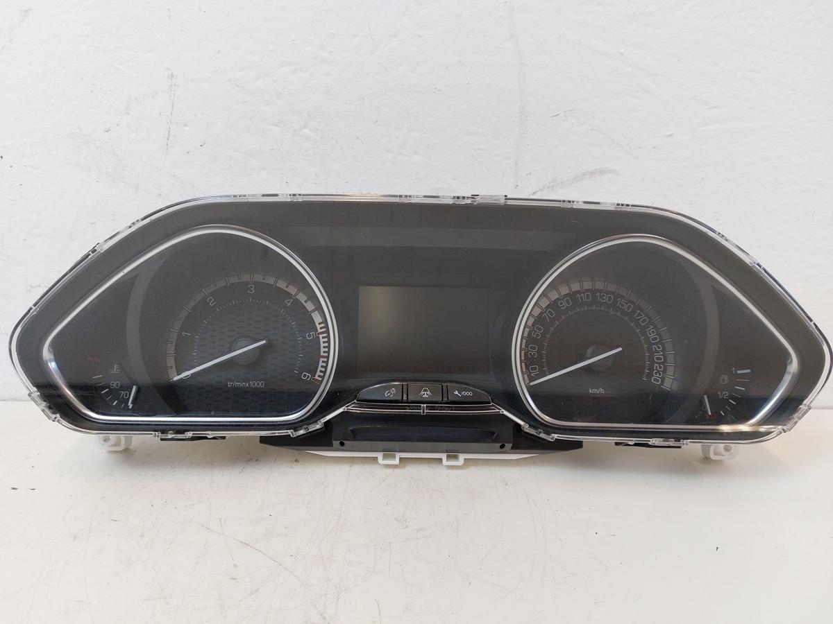 Peugeot 2008 I CU ab16 Tacho Kombiinstrument Diesel OEM