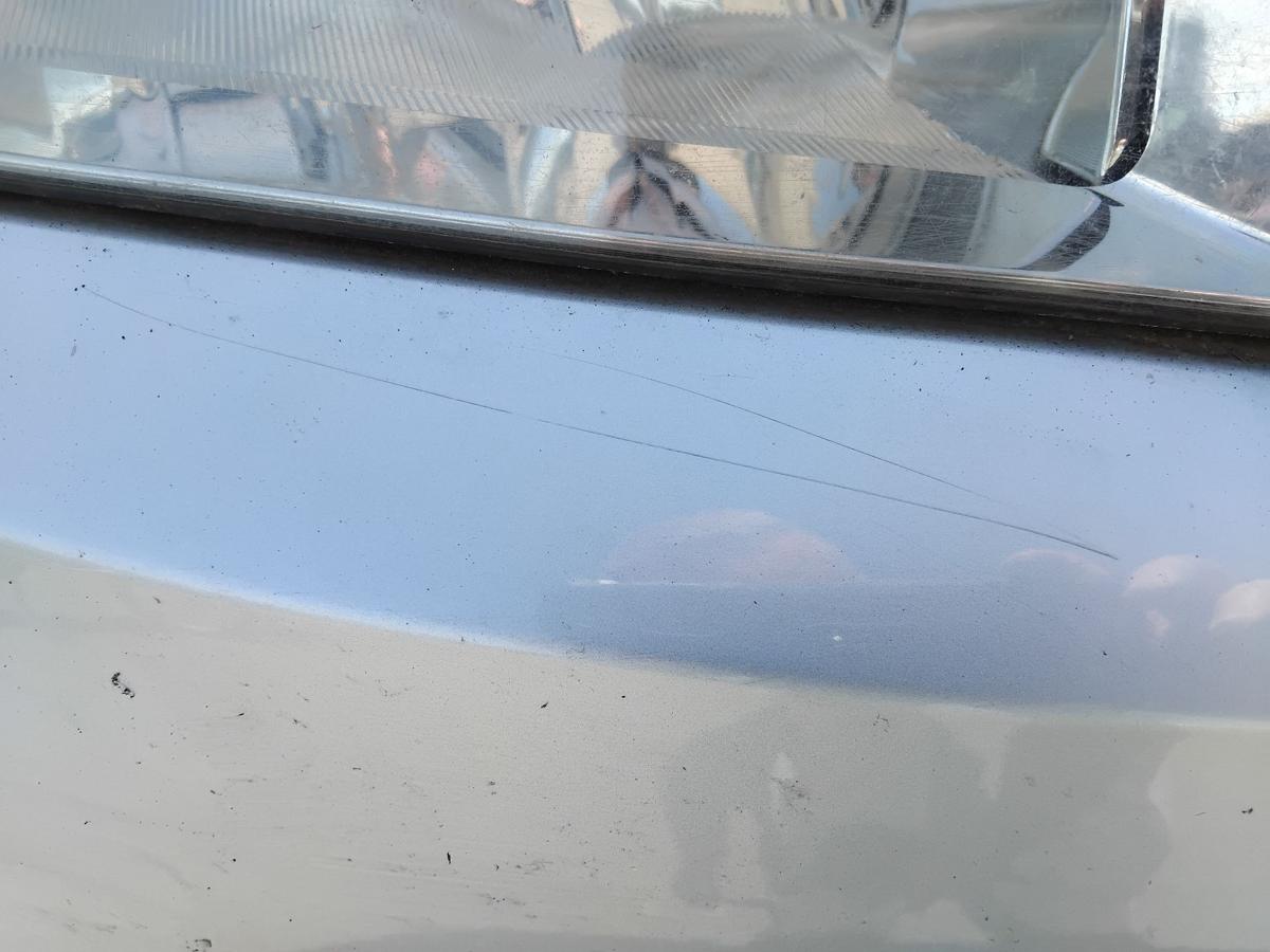 Skoda Fabia 1 6Y original Stossf&auml;nger Sto&szlig;stange vorn diamantsilber LF7T BJ2001